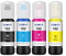 Aomya 102 104 Nachfülltinte Tinte Flasche Ersatz Kompatibel für Epsn Ecotank ET-2760 ET-4760 ET-3710 ET-3760 ET-2710 ET-2711 ET-2720 ET-2726 ET-4700 ET-2712 ET-2721 Drucker,70ml x 4