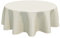 Wachstuch Tischdecke Abwaschbar, pflegeleicht, abwischbar, Rund 160cm, Sterne, Beige