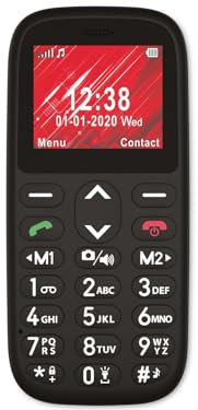 Telefunken Teléfono móvil S410, Negro