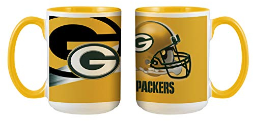 Green Bay Packers 3D Inner Color Tasse Becher Kaffeetasse Mug 445ml