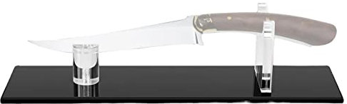 Keptfeet Espositore coltelli - Custodie per coltelli da Esposizione per Cucina,Espositore per coltelli in Acrilico Supporto per espositore per Collezione di coltelli a Lama Fissa per coltelli Singoli
