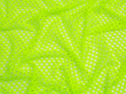 Minerva Core Range Fischnetz, Netzstoff, Meterware, Neongelb