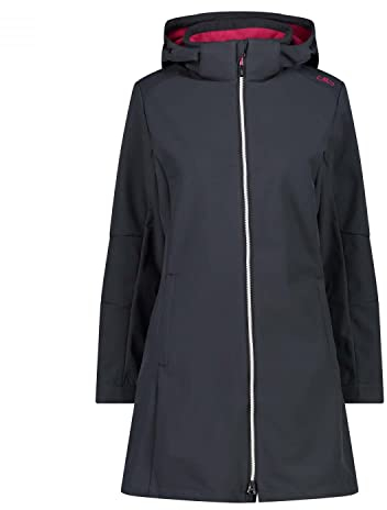 CMP Damen Softshell Parka, titanio-Fucsia, 42
