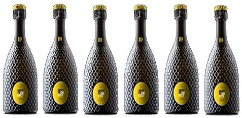 6x 0,75l - Bepin de Eto - Prosecco Spumante Superiore - extra dry - Conegliano Valdobbiadene D.O.C.G. - Italien - Schaumwein trocken