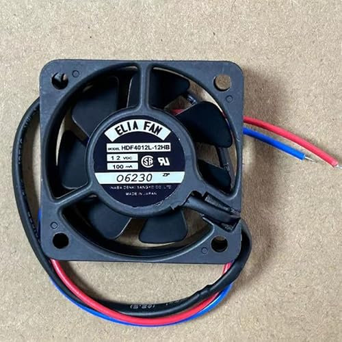 4015 40 mm x 15 mm silencioso ventilador de refrigeración HDF4012L-12HB 12V 100MA 2 cables