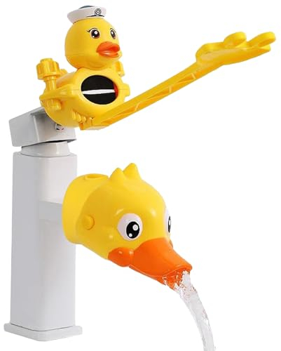 Kinder Wasserhahn Cartoon-spaß Wasserhahn Kinder Wasserhahnzubehör Für Kinder Kinder Wasserhahn Wasserhahn Extender Entworfen Mit Entenform Für Wasserhähne Für Kinder Baby Hände Waschen