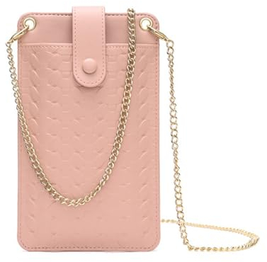 KBRPEY Handytasche zum Umhängen Damen Umhängetasche Damen Bauchtasche Damen Stylisch Crossbody Bag Damen Mini Crossbody Schultertasche Handytasche mit Gewebtem Muster