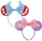 dinghaole Lot de 2 bandeaux avec oreilles de souris pour adultes et enfants