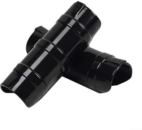 Gewächshaus-Klemmen, sorgen für die richtige Befestigung der Gewächshausfolie mit diesen zuverlässigen Clips, 20 Stück Gewächshaus-Teile (schwarz, 19 mm)