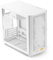 Mechanic Master Flyer Series F36 MATX case Support BTF Back Plug Motherboard 280 Water-Cooled 165MM air-Cooled (White)