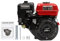 PansyWind Stromerzeuger(Benzin) 3.6 L Kapazität 4-Takt-Motor 7.5 Hp Notstromaggregat Generator Benzin Antriebsmotor Benzinmotor 4000W 212CC(Schwarz)
