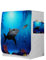 Highdi 3D Housse de Protection pour Machine à Laver, Chargement Frontal Housse à La Poussière avec Ouverture Frontale (Capacité M 8~10kg,Requin 11)