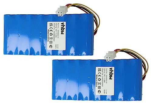 vhbw 2x batteria sostituisce Husqvarna 589585701, 589 58 57-01, 593 1 141-02, 5895857-01, 593 11 41-03, 593 11 41-01 per robot tagliaerba 5200mAh 18V Li-Ion