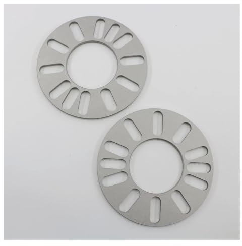 Spürverbreiterungsatz 2 Stück 3/5/7/8/10 Mm Universal-Rad-Distanzstück-Adapter 5 Oder 6 Ösen PCD Von 98 Mm Bis 130 Mm ID 70 Mm OD 160 Mm Spurverbreiterungen(8mm)