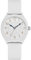CIVO Armbanduhr Damen Analog Damenuhr: Klassische Lässig Mode - Quarz Damen Uhr mit Silikonarmband Weiß
