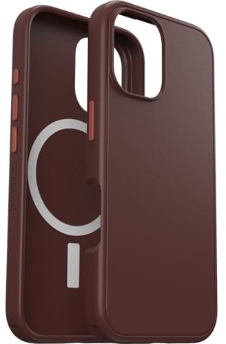 OtterBox Symmetry Series MagSafe Case for iPhone 16, Shockproof, Drop proof, Protective Thin Case, 3x Tested to Military Standard, Brown