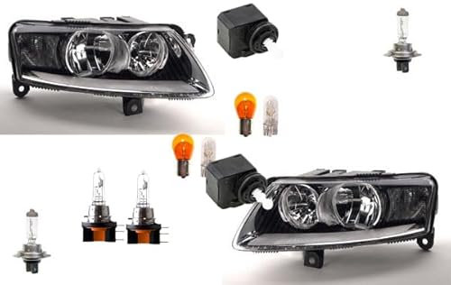 Johns, Scheinwerfer passend für Audi A6 4F 10/08-03/11 + Leucht. li. rec. m. Stellmotor