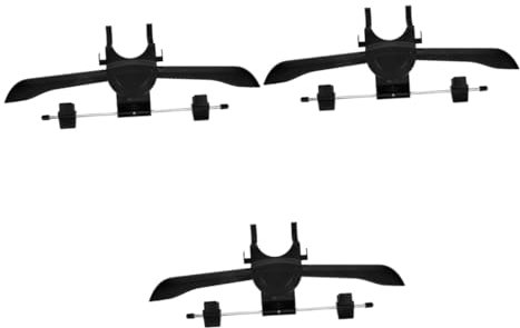 ABOOFAN 3 Piezas Percha Percha Tendedero Casero Accesorios para Colgar Planchas a Vapor Colgador De Ropa para Vapor Accesorios para Maquinas De Planchar Tendedero De Ropa El Plastico Black