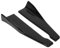 Frontstoßstange Lippe Für B&MW F20 E90 48CM Seitenschweller Für Autos Universal Bumper Spoiler Splitter Extensions Frontspoiler Auto Frontstoßstangensplitter(Glossy Black)