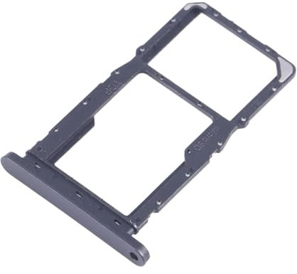 SIM Card and Micro SD Card Tray Holder Slot Replacement for Samsung Galaxy Tab A9+ 5G SM-X215, Black