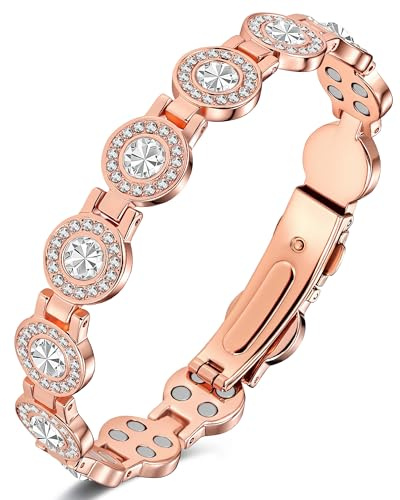 Jeracol Kupferarmband mit ultrastarken Magneten