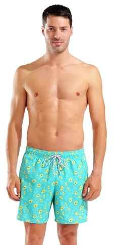 Arena Men's Men's Arena Water Prints Beach Boxer Ao Beach Short