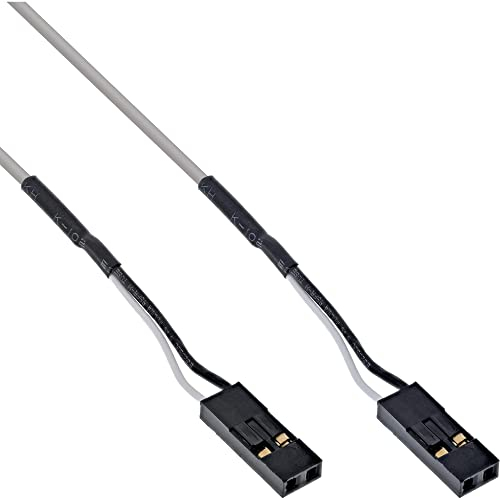 InLine 19995 Audiokabel intern, digital, 2pol Stecker / Stecker, 0,9m