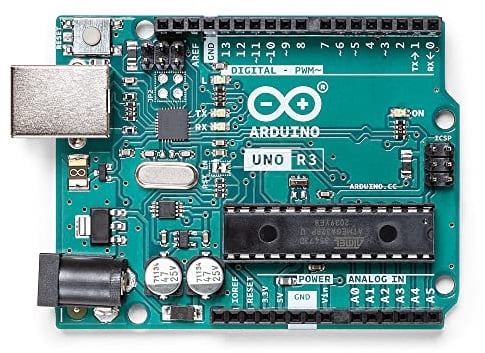 Arduino UNO Rev3 [A000066] - Placa de Desarrollo versátil con microcontrolador ATmega328P, Compatible con Arduino IDE, Ideal para Principiantes y proyectos de electrónica, robótica y Bricolaje.