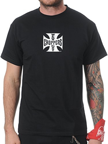 WEST COAST CHOPPERS OG Classic Männer T-Shirt schwarz S 100% Baumwolle Biker, Rockwear