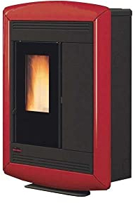 Extraflame Pelletofen 10,2 kW Extraflame Souvenir Lux, Farbe:Bordeaux
