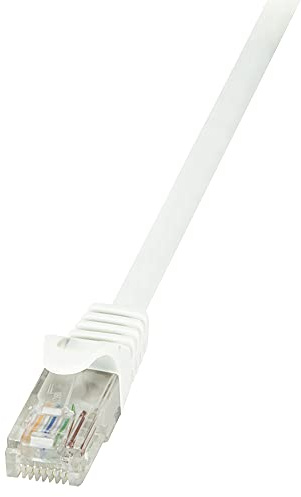 Logilink Patchkabel Kat.6 U/UTP EconLine weiß 20m