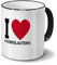 digital print Städtetasse Kaiserslautern - Design I Love Kaiserslautern