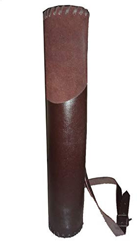 warreplica Leder Jäger Köcher Braun - LARP Köcher