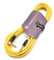 Premium Guitar Bass Lead 6.35mm 1/4 Angled Jack/Pro Noiseless Instrument Cable (Yellow, 6m)