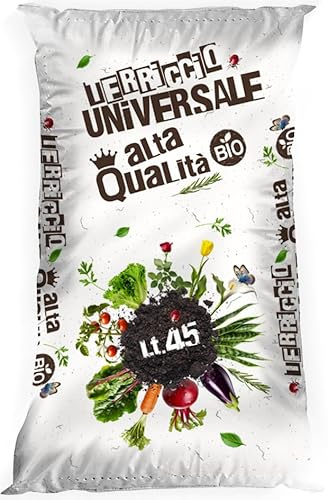TERRICCIO UNIVERSALE ECONOMICO POMITORF Semiprofessionale Con Pomice Fine Ideale per in Rinvaso di tutti i tipi di Piante (LT.50)
