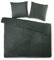 aqua-textil Feelwell Bettwäsche 200 x 220 cm 3teilig Coral Fleece Bettbezug Thermo Flausch anthrazit