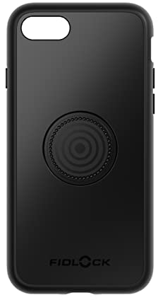 Fidlock Vacuum Phone case für iPhone 8/iPhone SE2 Handyhülle mit Magnet Magnethalterungen am Fahrrad Büro Auto Alltag Schutzhülle Handy Magnetic Smartphone Case