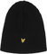 Lyle & Scott Herren Stricker gemütlich Wintermütze Hut gestrickt - True Schwarz