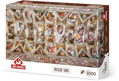 Art Puzzle Sistina Kapelle 3000 Teile Puzzle