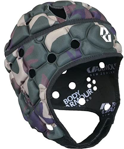 Body Armour New Zealand Adults Ventilator Rugby Headguard Green BA330JUNG - L
