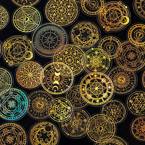 180 Stück Scrapbooking Aufkleber, Vintage Scrapbook Stickers, DIY Scrapbook Zubehör, Dekorative Laser-Aufkleber für Scrapbook, Tagebuch, Fotoalbum, HandyhüLle, Kalender, Notizbuch, Laptops