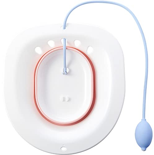 jojofuny Sitzbad Für Schwangere Faltbares Postpartum Pflegebecken Komfortable Anwendung Anti-spill Design Für Toiletten Einfach Zu Reinigen Für Mütter Geburt
