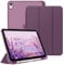 FINTIE Case for iPad (A16) 11th Generation 11 Inch (2025), iPad 10th Generation 10.9 Inch (2022) - Ultra Slim Cover with Matte Back Shell Built-in Pencil Holder, Auto Wake Sleep, Purple
