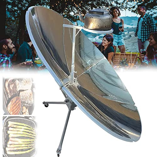 XDLYWUZIQ Cocina Solar, Parrilla Solar, Cocina Solar Parabólica, Cocina Solar Concentrada, Herramienta De Calor De Concentración De Alimentos para Barbacoa De Camping Al Aire Libre