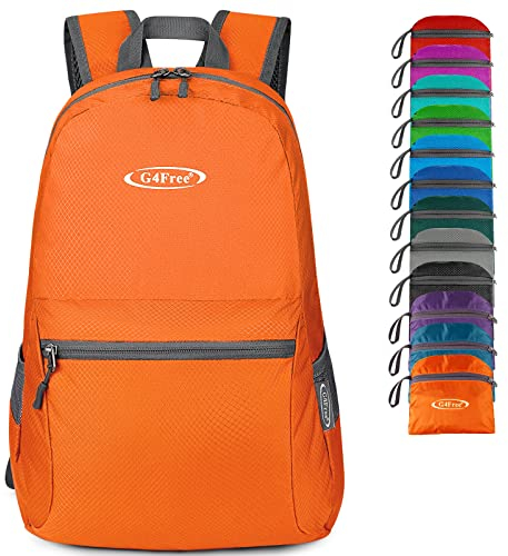G4Free 20L Faltbarer Rucksack Ultraleichter Wanderrucksack Daypack für Männer Frauen und Kinder für Outdoor Wandern Reisen