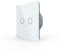 LIVOLO 2-facher Touch Serien Taster Lichtschalter für Haus-Automation 230V Trockenkontaktrelais Impulsschalter Nullleiter erforderlich 2-Weg Klingel Sensor Touchschalter Weiß VL-C702H-11