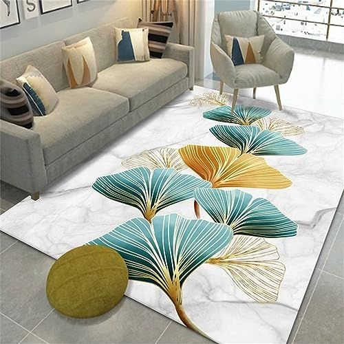 RUGMRZ Kamin Für Wohnzimmer Teppich Wohnzimmer, Laubenzimmer, Schlafzimmer Teppich Mehrfarbig geometrisch Teppich Vorraum Kamin für Wohnzimmer Teppich Haus Dekoration modern teppich50x80CM