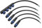 PNGKNYOCN M15 4 Wege IP67 Wasserdichtes Splitter Y Kabel 2-Poliges Kabel und 2-Pin Kabel für Line Area Indoor/Outdoor LED Licht Installationsprojekte