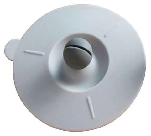 Tapa de Taza de Silicona, Cubierta Universal Redonda a Prueba de Polvo para Taza de té con Asa, Tapa de Silicona Gris para Tazas de Cerámica de Vidrio