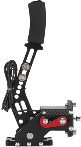 PC-Rennspiel-USB-Handbremse mit Klemme, 16-Bit-SIM-Rennspiele-Handbremse für Logitech G27 G29 G920 G923 T500 T300 Fanatecosw LFS Dirt Rally, Bremse Analoge Handbremse für PC
